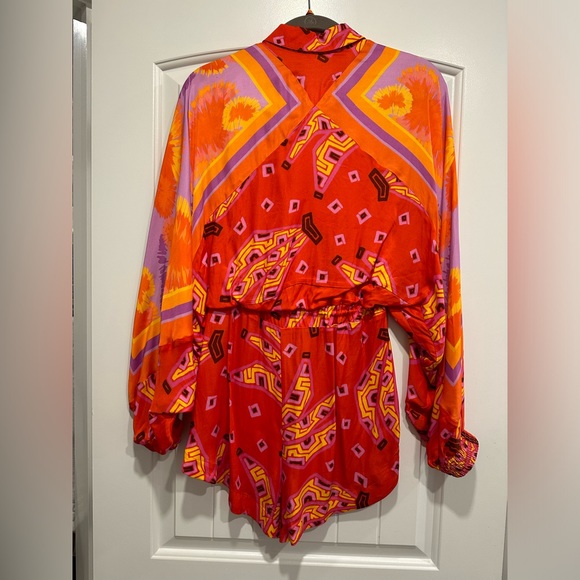 Farn Rio silky Romper sz S $295. - Picture 4 of 4